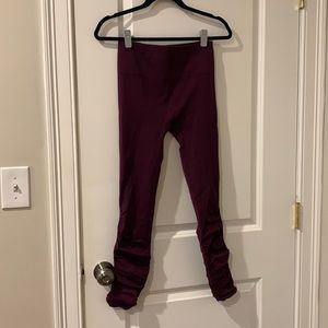 Dark purple leggings, Fabletics, size Medium